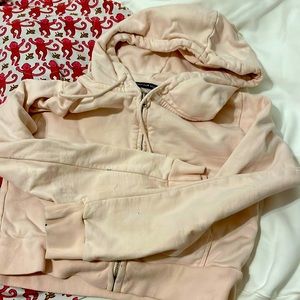 Brandy Melville cropped hoodie